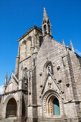  Eglise st Ronan et chapelle Pénity à Locronan, Finistère