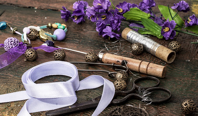 manufacturing of scenery and decorations and sewing accessories