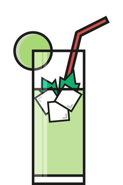 Mojito Cocktail Icon