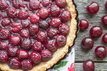 cherry tart