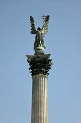 Statua dell'arcangelo Gabriele, Budapest.