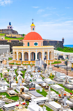 Santa Maria Magdalena cemetery, old San Juan (Puerto Rico)