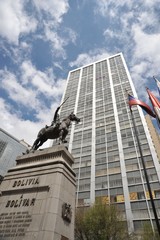 La Paz. Monument To Simon Bolivar