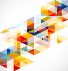 Modern eometrical abstract template, Vector illustration