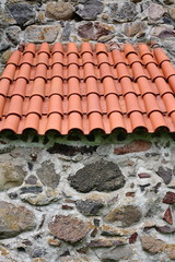 Fragment of the castle,Trakai