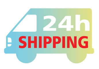 Set of delivery badges.