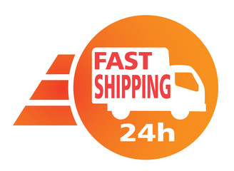 Set of delivery badges.