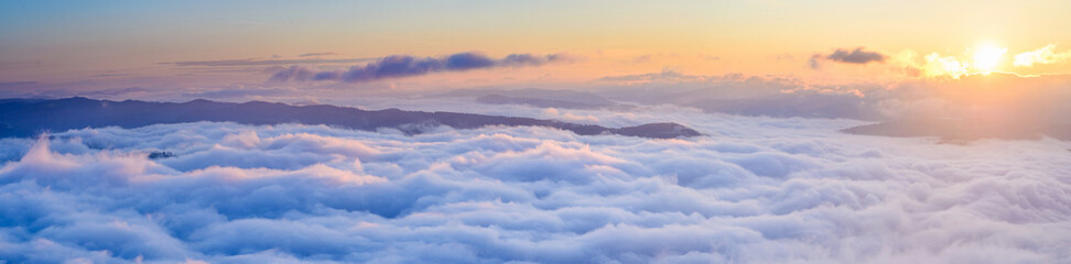 clouds and fog