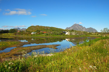 wasser und berge