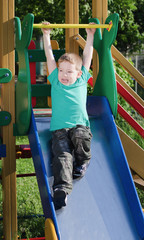 Fototapeta premium The cheerful child