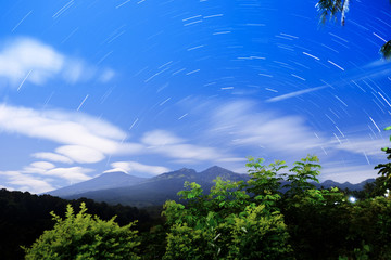 Stra trail over Mount Rinjani, Lombok Indonesia