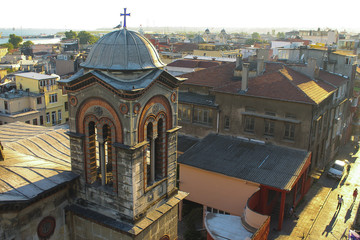 A view on an Istanbul  church