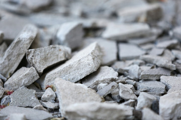 Crushed gravel background