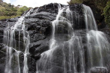 Waterfall, Horton Plains National Park, Sri Lanka