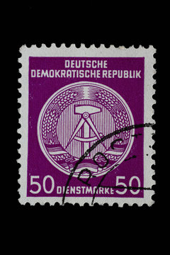 Historische Briefmarke aus DDR
