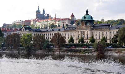 view of the Castle in Prague, Czech Republic, Europe