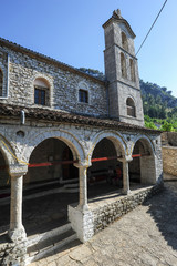 Fototapeta na wymiar The church of St. Spiridione at Berat