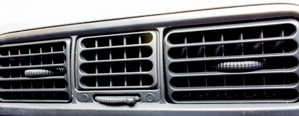Fototapeta na wymiar A car ventilation system