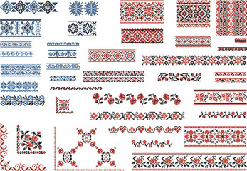 Patterns for Embroidery Stitch