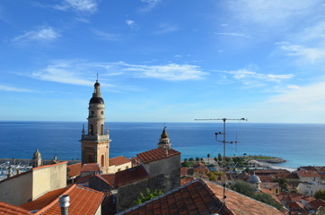 Clocher, Menton