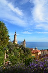 Clocher, Menton