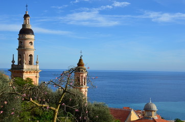 Clocher, Menton