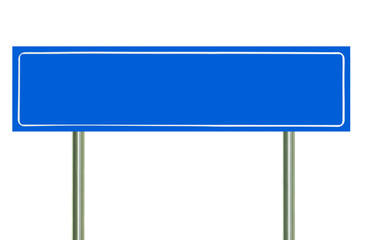 blue sign