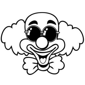 Clown lachen lustig witzig sonnenbrille
