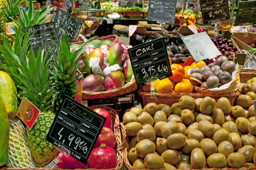 Fruit and vegetable stall