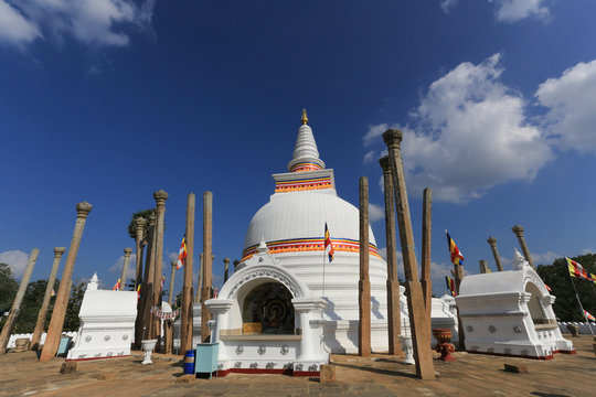 Stupa d'Anuradhapura , Sri Lanka