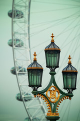 Obraz premium Vintage lamp post