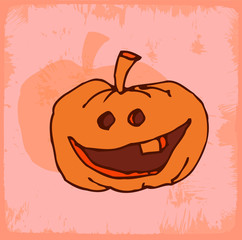 halloween cartoon pumpkin