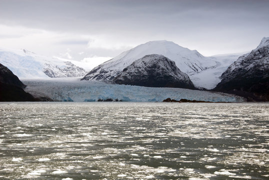 Chile - Amalia Glacier Landscape - Skua Glacier