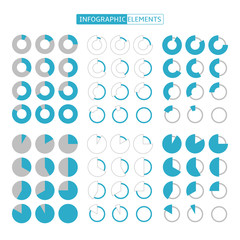 Set of infographics elements