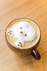 Bear Latte coffee