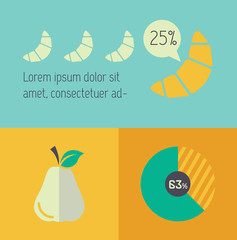 Food Infographic Element