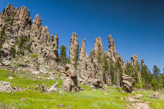 Hiking In Custer State Park, South Dakota