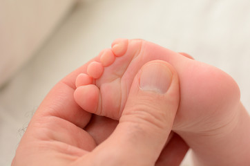 Newborn baby - foot