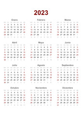 calendar 2023