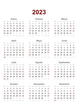calendar 2023