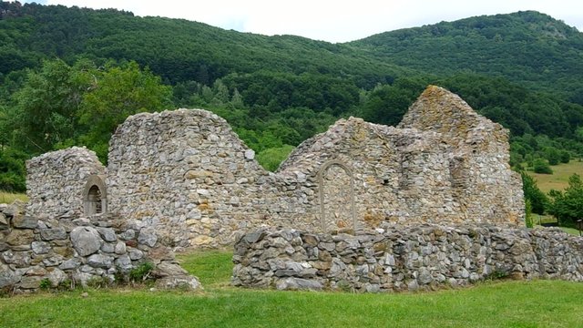 The ruins of the Hussite Church - Lucka, near Roznava, Slovakia
