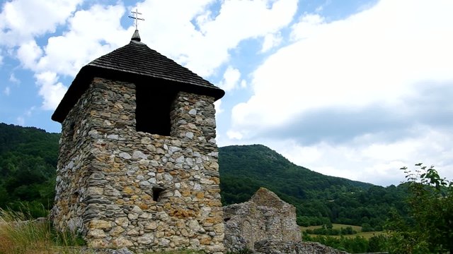 The ruins of the Hussite Church - Lucka, near Roznava, Slovakia