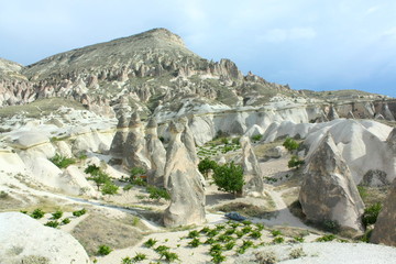 カッパドキア、キノコ岩