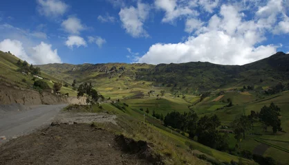 Fototapete Rund paysage des Andes © Franck Monnot