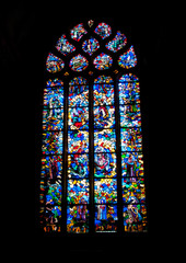 Vitraux de l'église Notre Dame de Pont Croix, Finistère