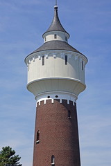 Fototapeta premium Wasserturm in KREFELD-HÜLS