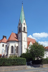 Fototapeta na wymiar Liebfrauenkirche in Herzogenaurach
