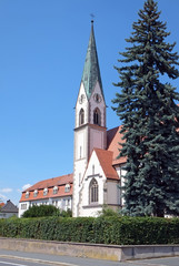 Fototapeta na wymiar Liebfrauenkirche in Herzogenaurach
