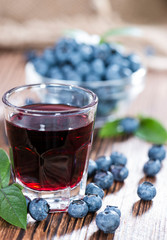 Blueberry Liqueur Shot