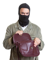 Räuber mit Handtasche